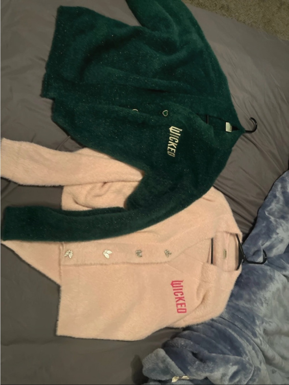 Target Womens Green and Pink 'Wicked' Cardigans